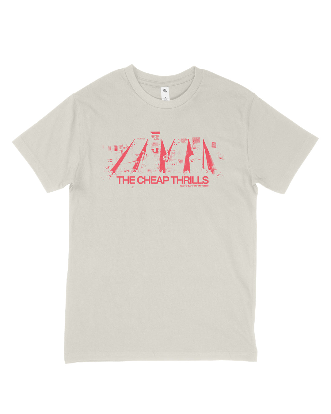 Halftone T-shirt signs backdrop print