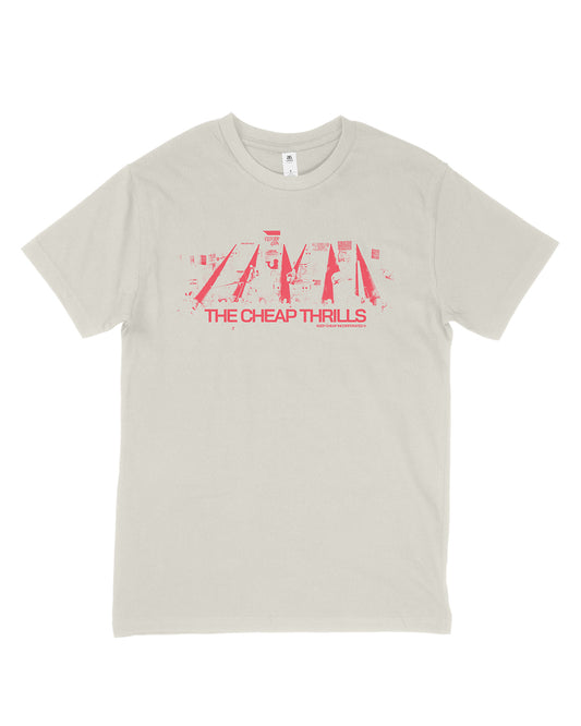 Halftone T-shirt signs backdrop print